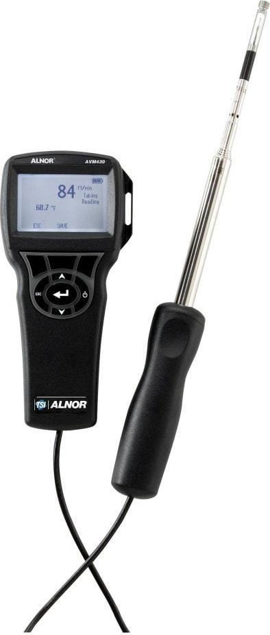 Velometer Thermal Anemometer TSI ALNOR model AVM430-A Velometer Thermal Anemometer TSI ALNOR model AVM430-A